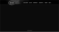 Desktop Screenshot of model160.com